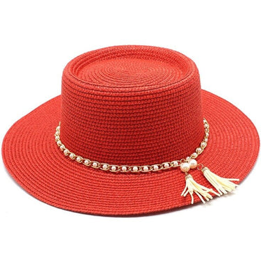 Chapeau Paille Femme Decore